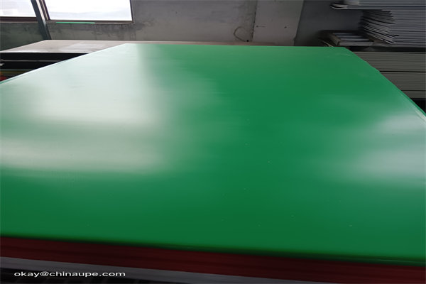 Durable hdpe sheet green  4×8